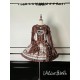 Alice Girl Bear Chocolate Long Sleeve Blouse(1st Pre-Order/3 Colours/Full Payment Without Shipping)